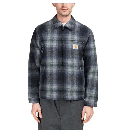 Carhartt WIP Detroit Vermont Jacket (Blau / Grau / Schwarz)