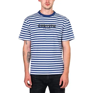 Chrystie NYC Stripe T-Shirt (Navy / Weiß)