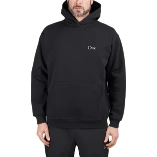 Dime Classic Small Logo Hoodie (Schwarz)