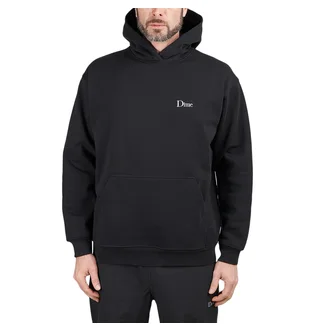 Dime Classic Small Logo Hoodie (Schwarz)