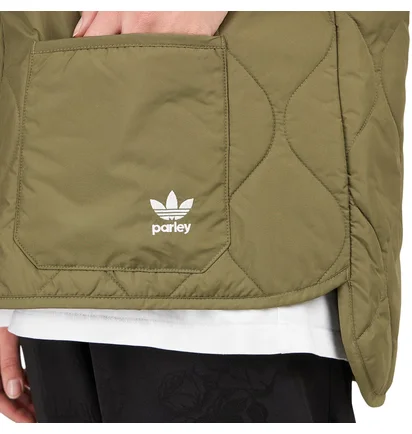 Adidas x Parley WMNS OVERSIZED VEST (Oliv)