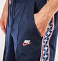 Nike NSW Taped Poly Shorts (Dunkelblau / Weiß)