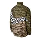Nike Sportswear AOP Swoosh Woven Half Zip (Olive / Weiß)