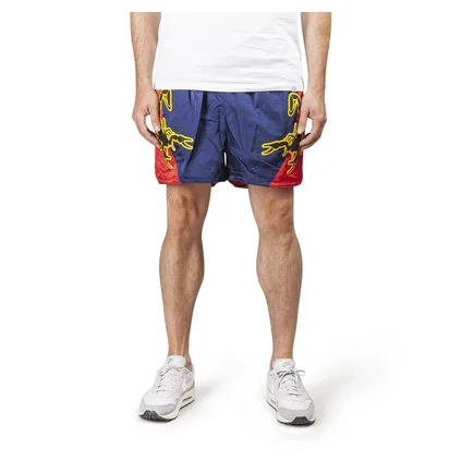 Nike Sportswear Webshorts (Blau / Rot)