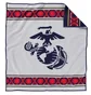 Pendleton The Few, The Proud Blanket (Navy)