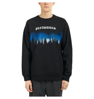 Pleasures Forest Premium Crewneck (Schwarz)