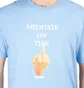 Pleasures Message T-Shirt (Blau)