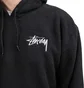 Stüssy Bronson Polar Fleece Hoodie (Schwarz)