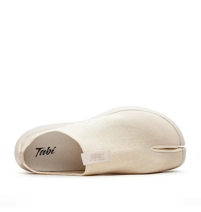 Tabi Footwear Mules (Beige)