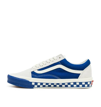 Vans Vault OG Old Skool LX 'Bumper Cars' (Cream / Blau)