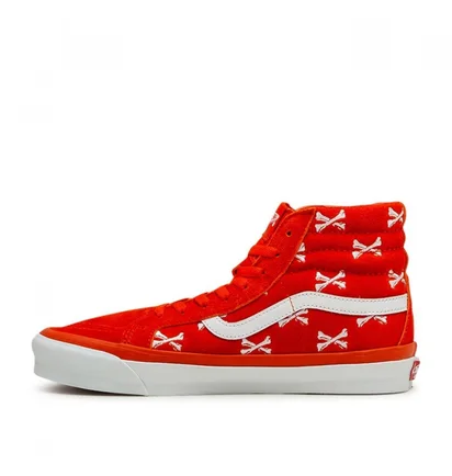 Vans Vault X WTAPS OG Sk8-Hi LX (Orange / Weiß)