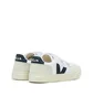 Veja Kids V-12 Velcro Canvas (Weiß / Navy)