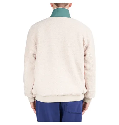 Brain Dead Yin Yang Half Zip Jacket (Beige / Grün)