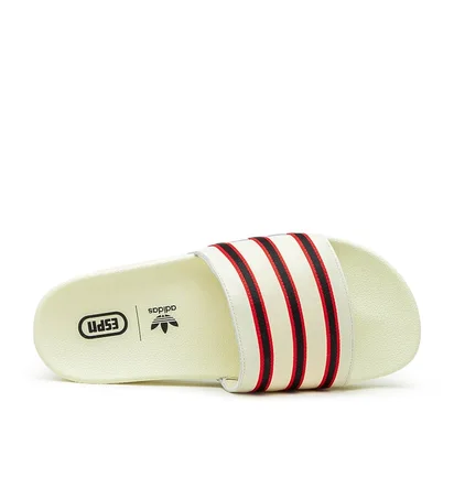 Adidas ADILETTE ESPN 1979 (Weiss / Rot)
