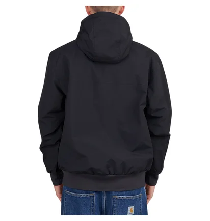Carhartt WIP Hooded Sail Jacket (Schwarz / Weiß)