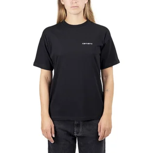 Carhartt WIP W' S/S Script Embroidery T-S (Schwarz)