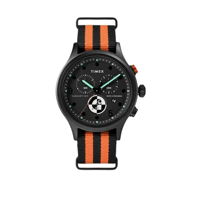 Carhartt WIP x Timex Range Allied Chronograph Aluminum (Schwarz / Orange)