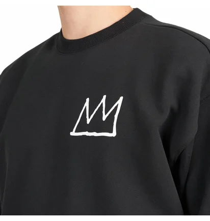 Converse x Basquiat Crewneck (Schwarz)