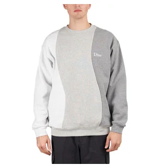 Dime Wavy 3-Tone Crewneck (Grau)