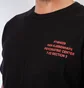 Han Kjobenhavn Casual Black Backprint Artwork T-Shirt (Schwarz)