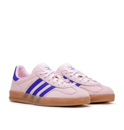 adidas WMNS Gazelle Indoor (Pink / Blau)