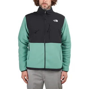 The North Face Denali Jacket (Schwarz / Grün)