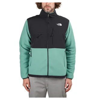 The North Face Denali Jacket (Schwarz / Grün)