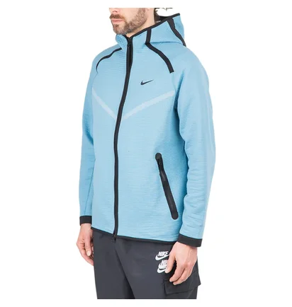 Nike Tech Pack Engineered Full Zip Hoodie Jacket (Hellblau)