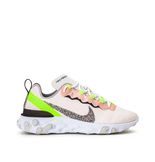 Nike WMNS React Element 55 Premium (Rosa / Gelb)