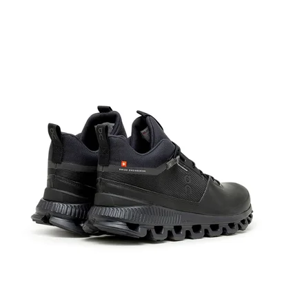 On Running WMNS Cloud Hi Waterproof (Schwarz)