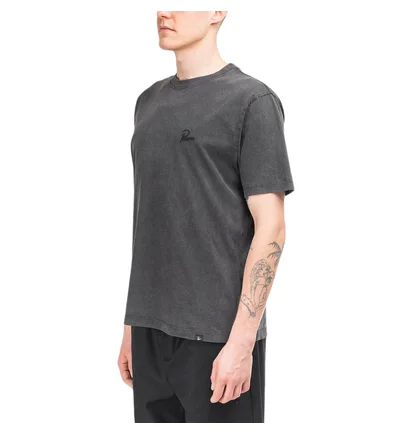 Parra Washed Out Logo T-Shirt (Anthrazit)
