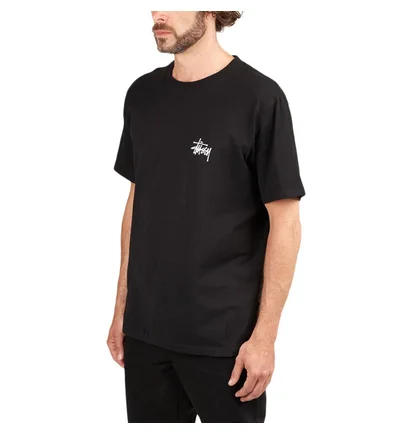 Stüssy Basic Tee (Schwarz)
