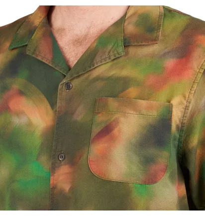 Vans Vault x Dobale “Forever Sunny in Ikoyi” Camo Shirt (Multi)