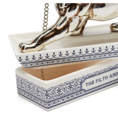 Neighborhood Panther Incense Chamber (Silber)