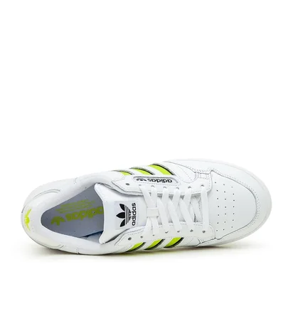 adidas Continental 80 Stripes (Weiß / Gelb)