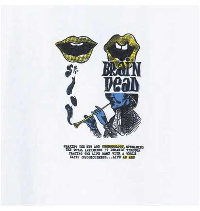 Brain Dead Invasion T-Shirt (Weiss)