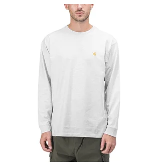 Carhartt WIP L/S Chase Longsleeve (Hellgrau)