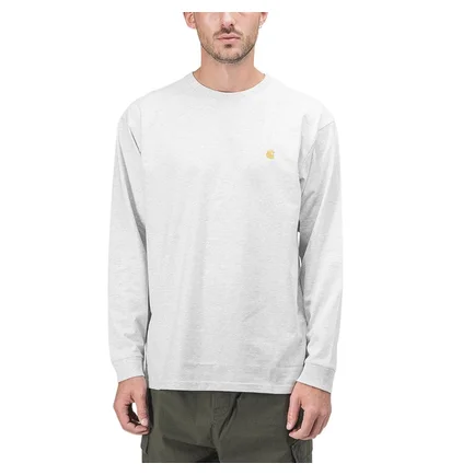 Carhartt WIP L/S Chase Longsleeve (Hellgrau)