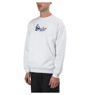 Dime Dog Classic Logo Crewneck (Weiß)