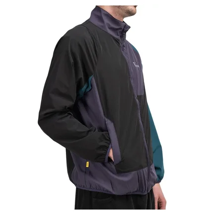 Dime Rage Jacket (Schwarz / Lila / Petrol)