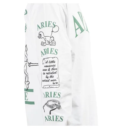 Aries Warriors Longsleeve (Weiß)