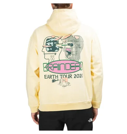 Brain Dead Earth Tour 2020 Hoodie (Gelb)
