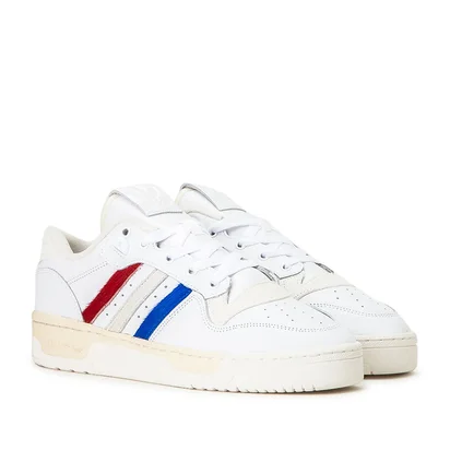 adidas Rivalry Low (Weiß / Grau)