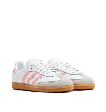 adidas Samba OG Teens (Weiss / Pink)