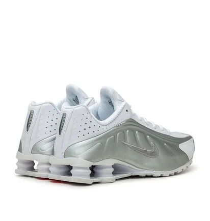 Nike Shox R4 (Weiß / Silber)