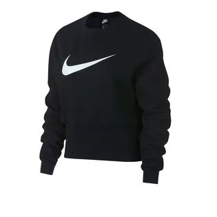 Nike WMNS Sportswear Swoosh Crewneck (Schwarz)