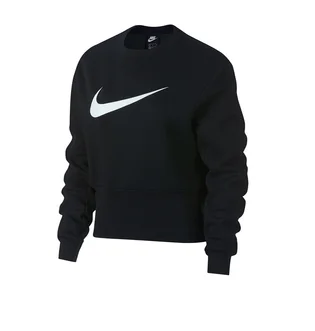 Nike WMNS Sportswear Swoosh Crewneck (Schwarz)