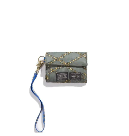 Porter by Yoshida x Aries Wallet (Olive)
