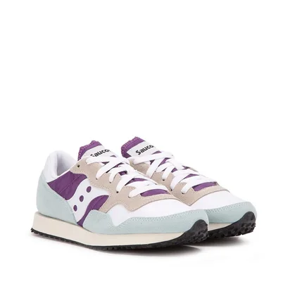 Saucony DXN Trainer Vintage W (Weiß / Purple / Hellblau)