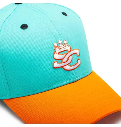 Sneacast Dolphins Cap (Orange / Aqua)